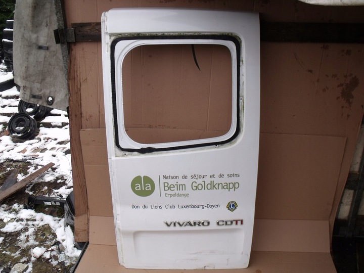 фото №1, Двері зад задні праві trafic vivaro primaster оригінал