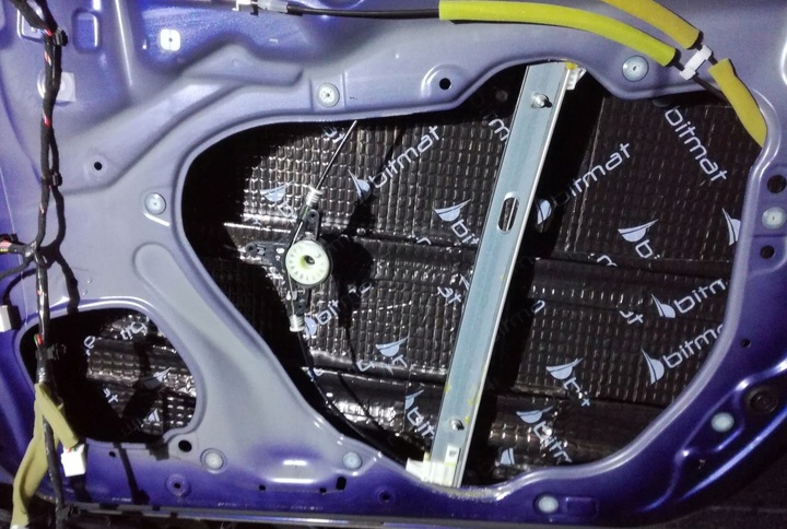 фото №14, Ab-25 килимок бітумна butylowa шумопоглинаюча bitmat шумоізоляція капота двигун