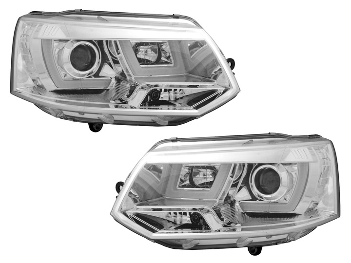 фото №1, Фара day light led vw t5 рестайлінг t6 transporter