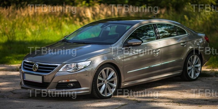 фото №3, Спойлер накладка бампера перед passat cc tfb тюнинг