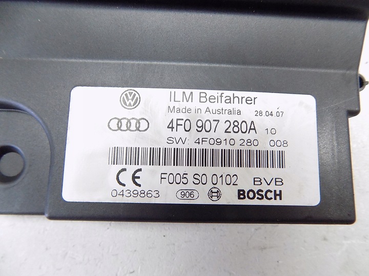 фото №11, Модуль живлення ilm audi a6 c6 allroad 4f0907280a