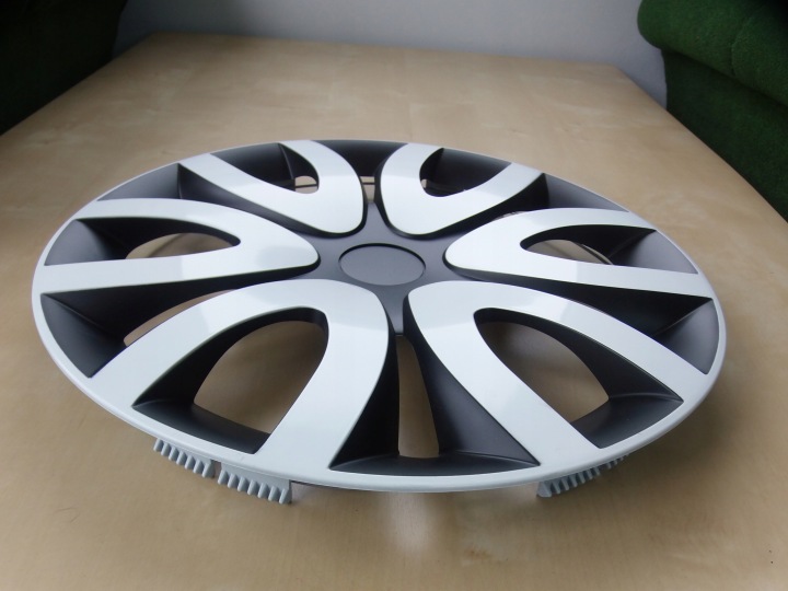 фото №10, Колпаки 16 чёрно белый opel vw renault alfa