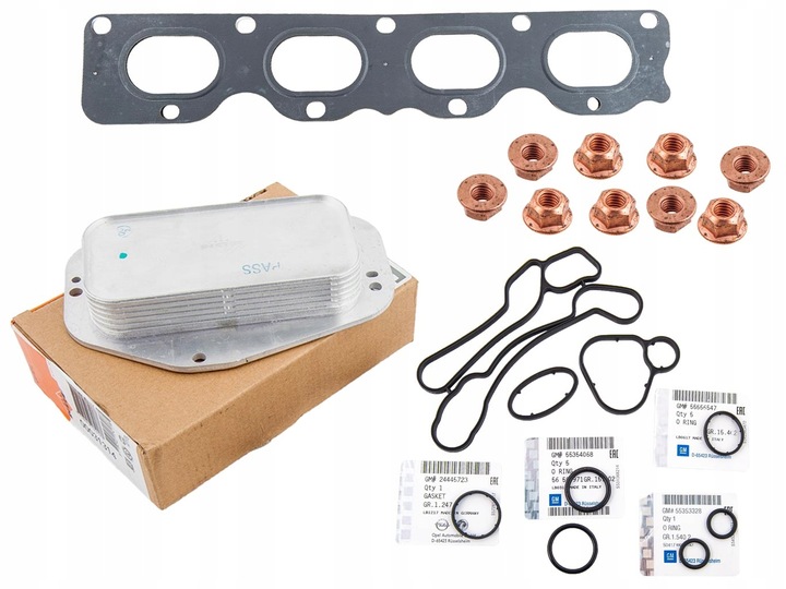 фото №1, Радиаторов масла прокладки opel vectra c signum 1.8