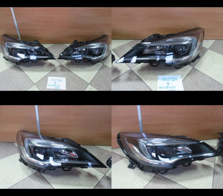 FANALE FARO Anteriore Opel ASTRA K 5 LED Lente sinistra