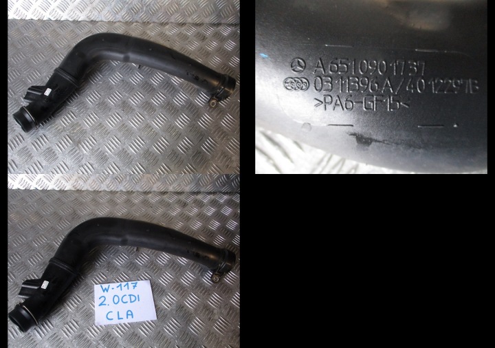 TUBO FLESSIBILE TUBO MERCEDES CLA W 117 2,0CDI A6510901737