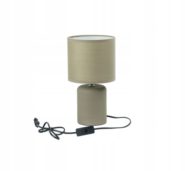 Speedtsberg Minimalistická stolní noční lampa H31 cm, odstíny béžové