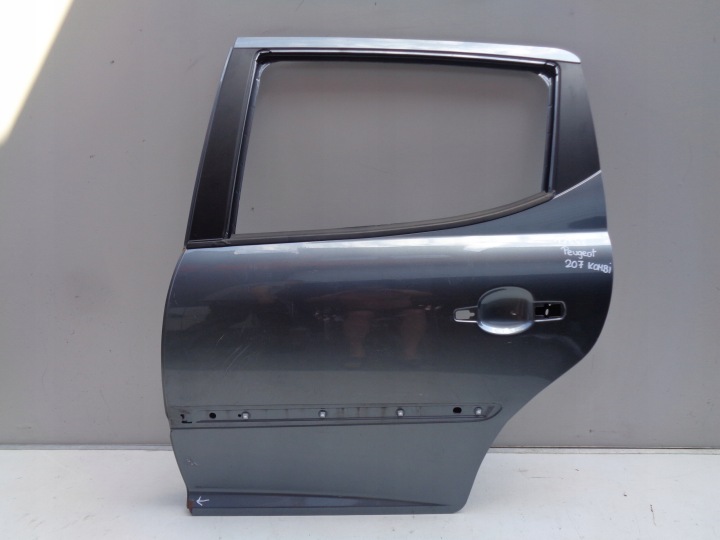 PORTIÈRE GAUCHE ARRIÈRE PEUGEOT 207 KOMBI NR
