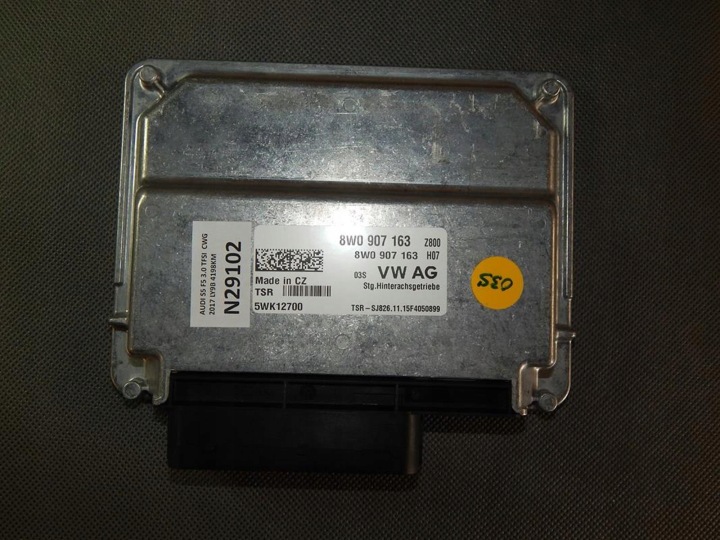 AUDI S5 riadiaca jednotka komfortu BCM 8W0907163