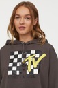 Zdjęcie oferty: H&M ŚLICZNA KRÓTKA BLUZA Z KAPTUREM MTV OSTATNA