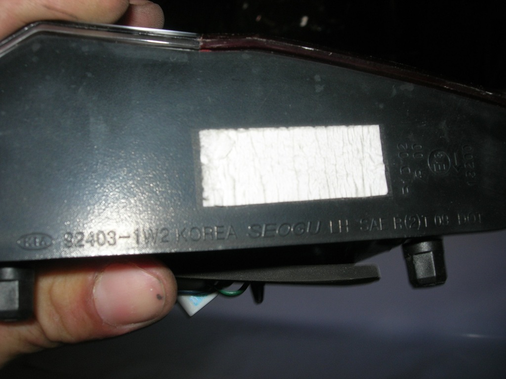 фото №4, Kia rio iii лампа левый задняя