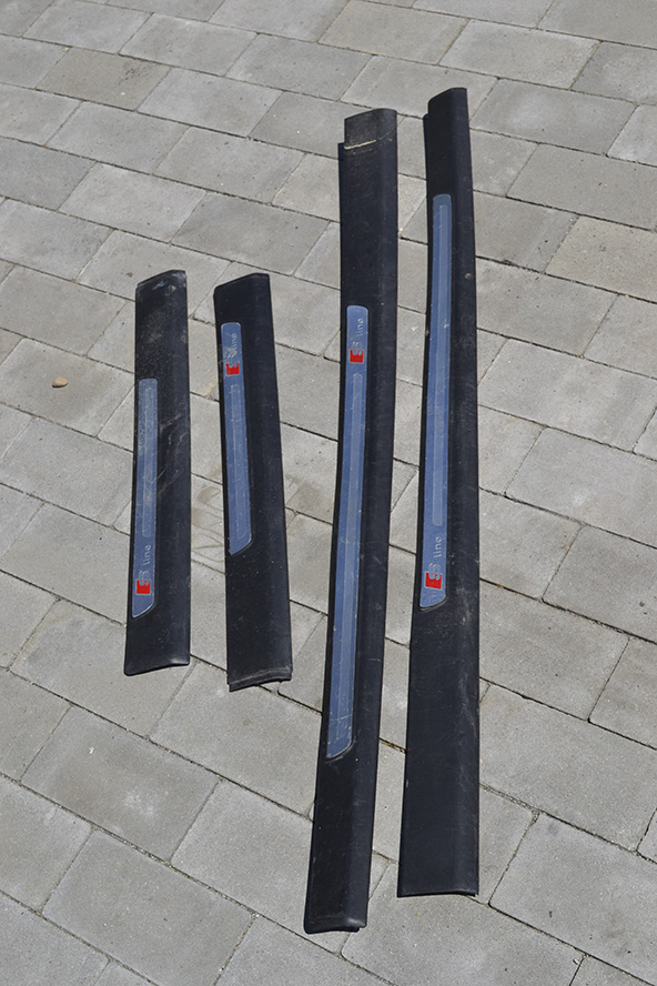 фото №1, Накладки s line audi a6 4f c6