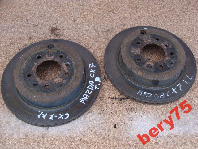 фото №1, Mazda cx 7 08r диск тормозные диски тормозные задняя kompl