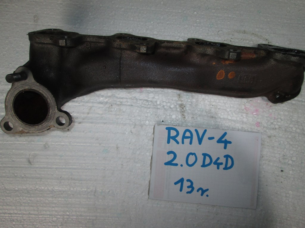 фото №1, Колектор випускний toyota rav4 2.0 d4d 2013r.
