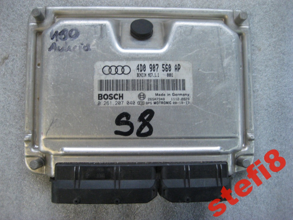 фото №1, Бортовий комп'ютер блок керування audi a8 s8 d2 4d0907560ap