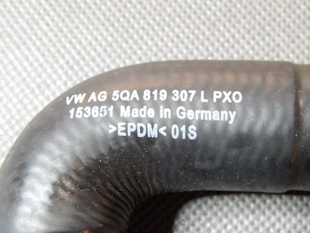 фото №2, Vw touran 5t 2.0 шланг труба 5qa819307l