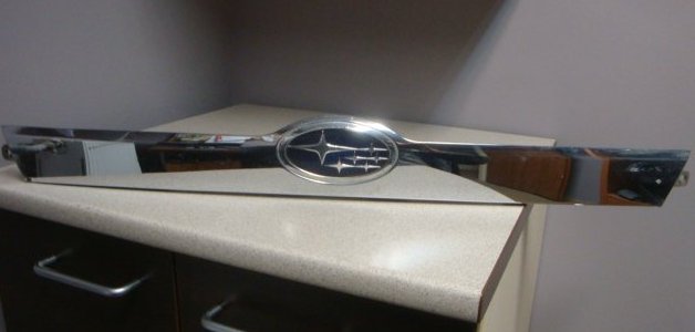 фото №1, Хром молдинг задня задня subaru impreza wrx накладка