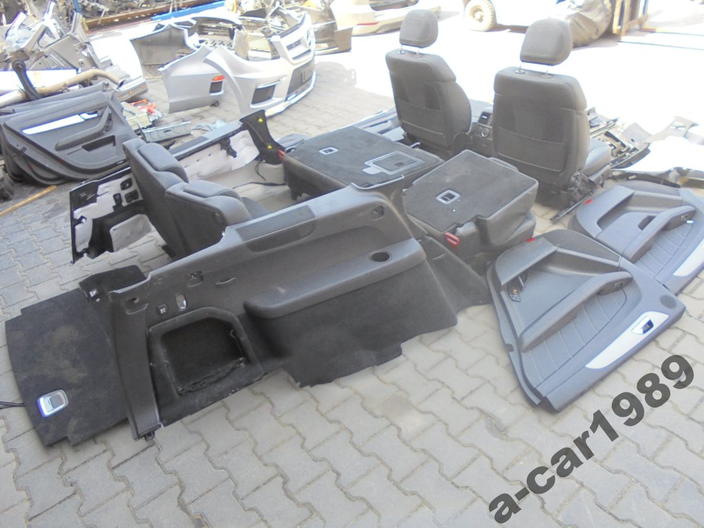 фото №7, Салон сиденья заднее сиденье обивка mercedes gl 166