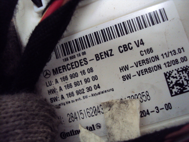 фото №3, Модуль sam mercedes ml w166 a1669001608