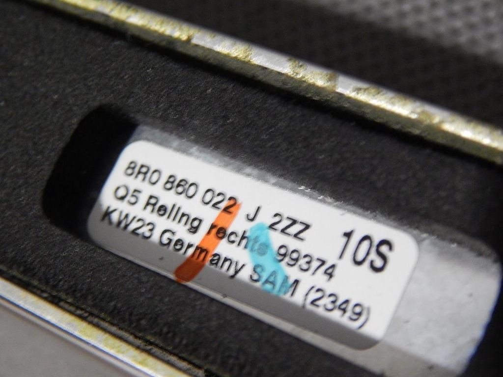 фото №4, Audi q5 8r рейлинги хром 8r0860021j 8r0860022j