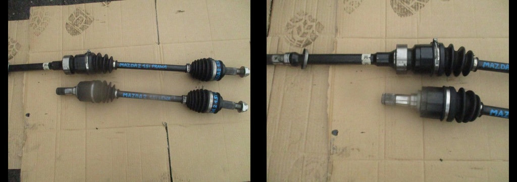 фото №1, Привідний вал права довга mazda 2 ii 1.5i