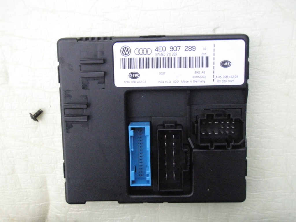 фото №1, Модуль комфорту audi a8 d3 4e0907289 lublin