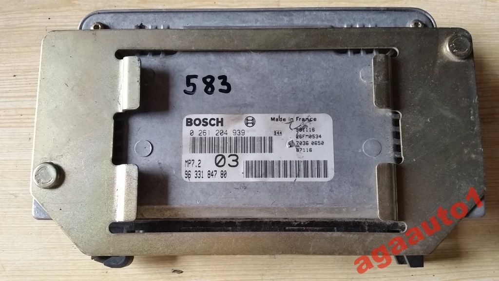 фото №1, Блок керування citroen xsara 0261204939