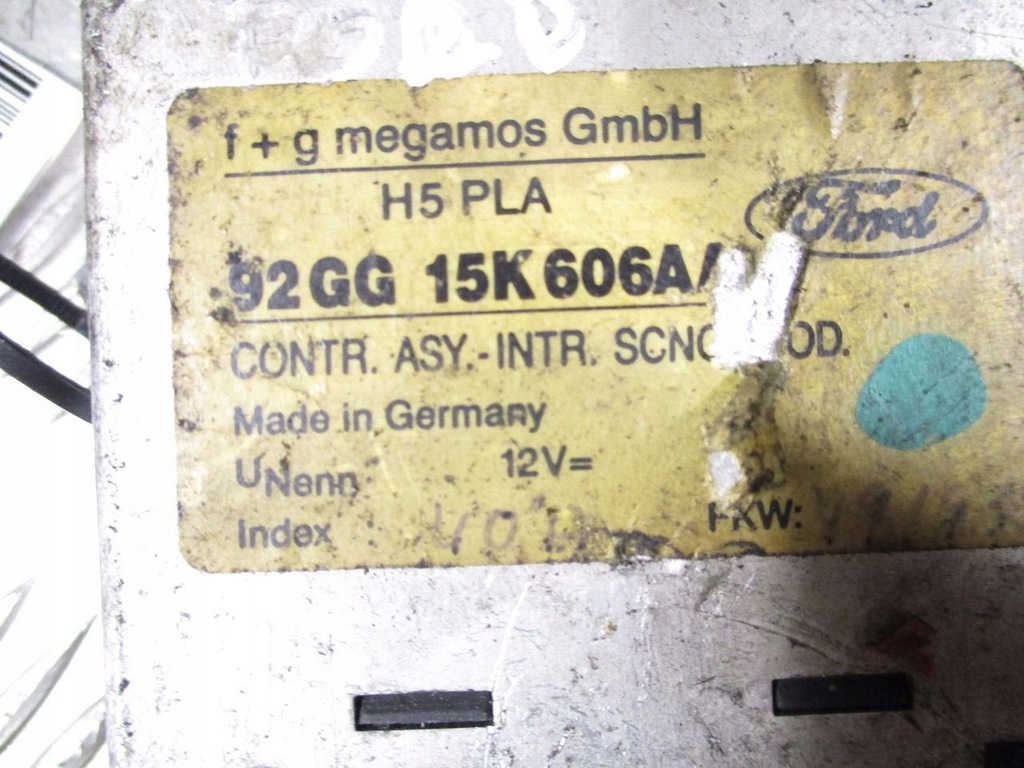 фото №5, Бортовой компьютер блок управления ford scorpio 92gg15k606aa