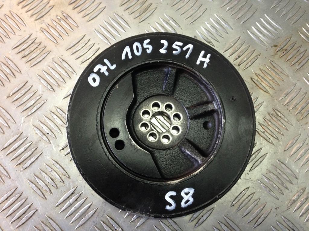 фото №1, Audi s6 s8 d3 5.2 fsi шкив коленчатого вала na wał