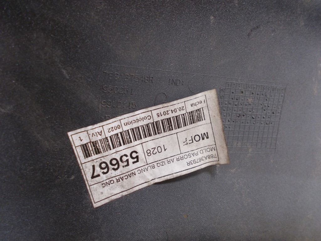 фото №3, Молдинг na крыло левый задняя задний renault megane rs