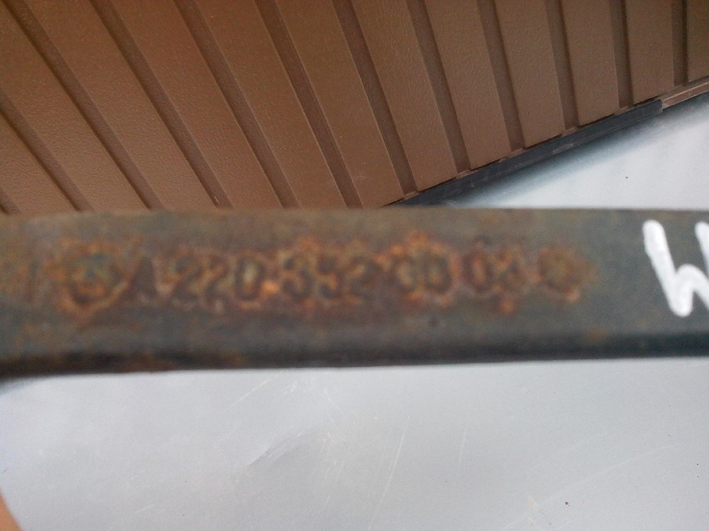 фото №2, Mercedes cl w215 рычаг задний правый задняя 2203520003