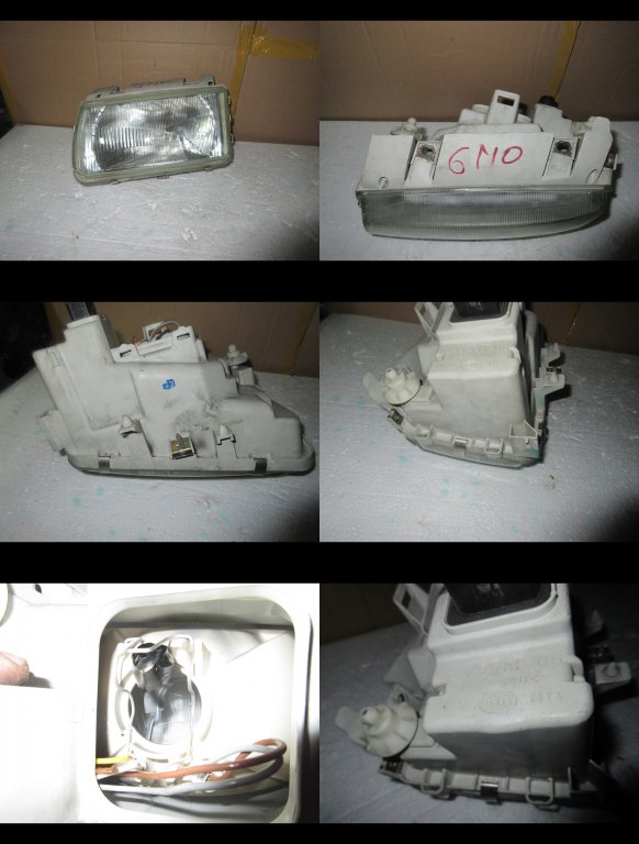 фото №1, Лампа фара перед vw polo 6n0 левая