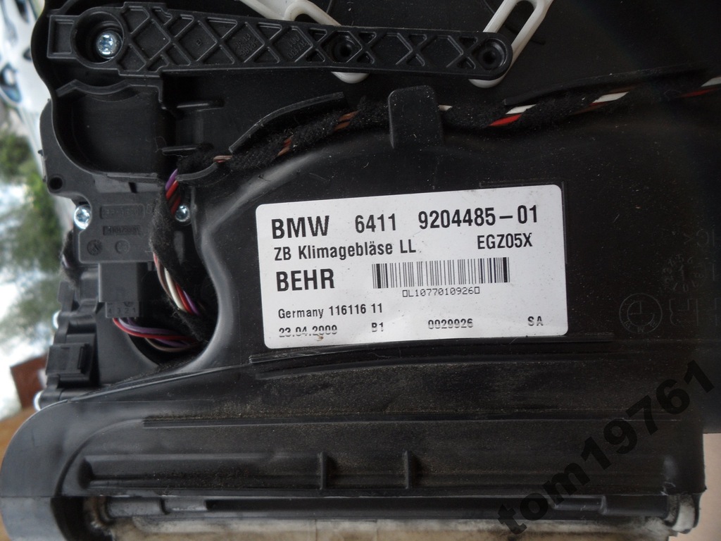 фото №2, Вентилятор салона bmw 7 f01