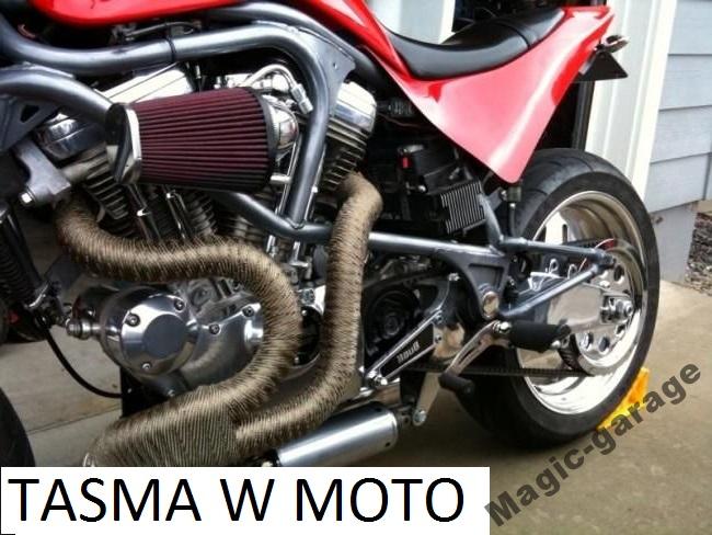 Bazaltowy бандаж термоізоляційний turbo 10m +хомути Зі Шроту