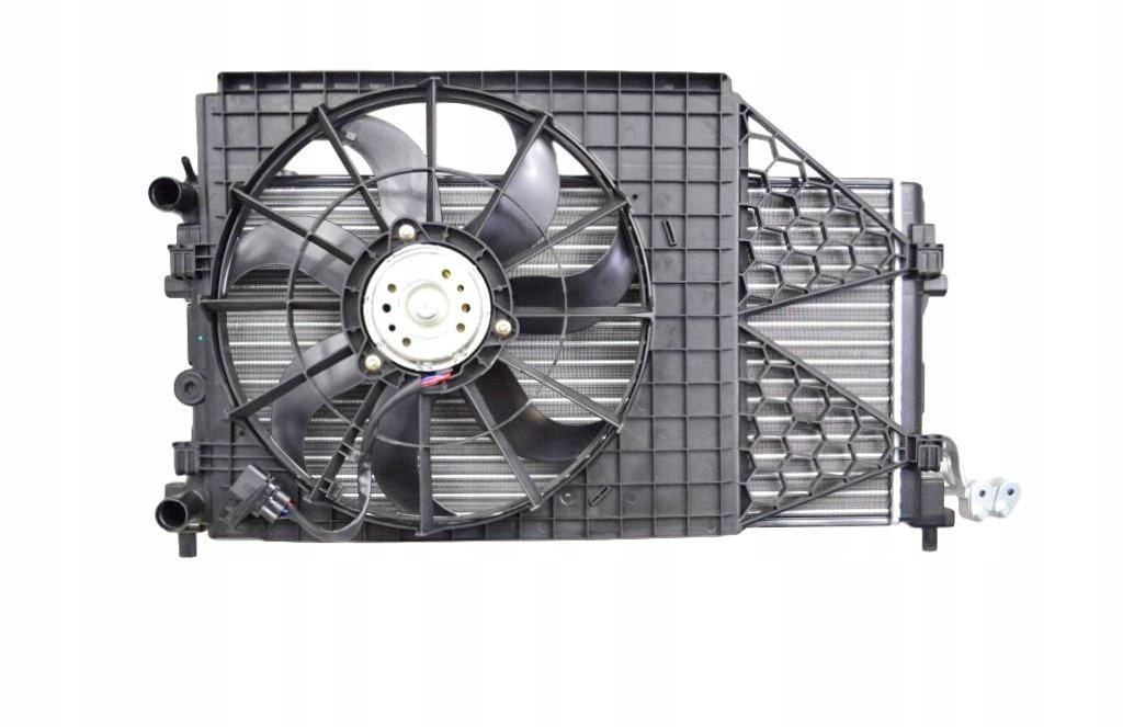 фото №1, Комплект вентилятор радиатор skoda roomster 10 11-