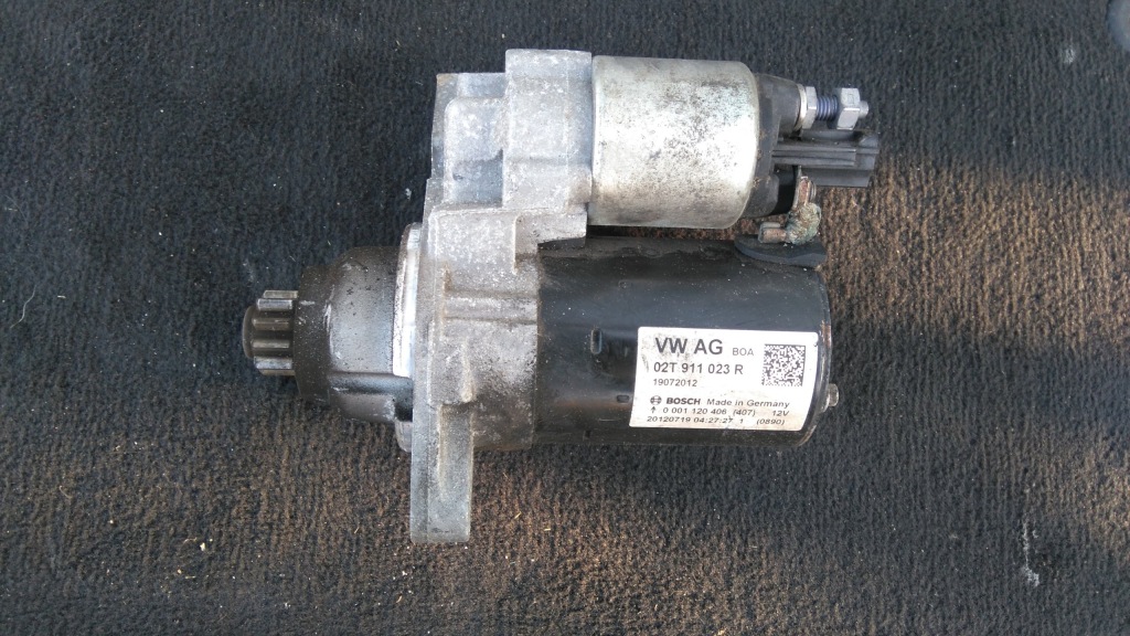 фото №1, Стартер skoda fabia ii polo seat 1.2i