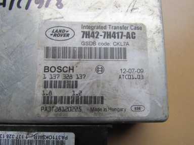 фото №3, Range rover sport блок управления привода 7h427h417ac
