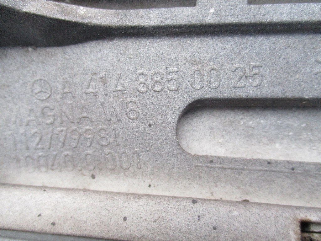 фото №6, Mercedes vaneo w414 бампер передний перед решётки