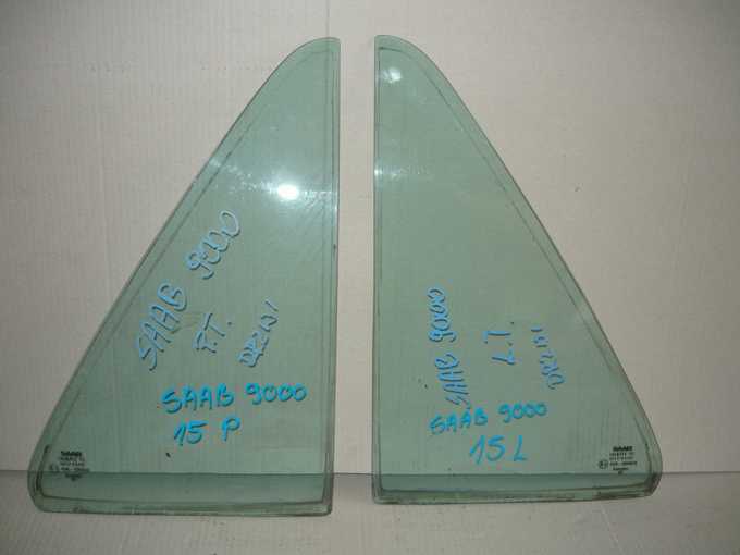 фото №1, Стекло треугольник saab 9000 1987 rok задняя правый левый #