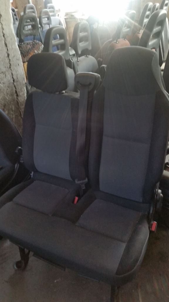 фото №5, Renault master 3 iii iv opel movano b заднее сиденье сиденье пассажира 2 os 2010-2025