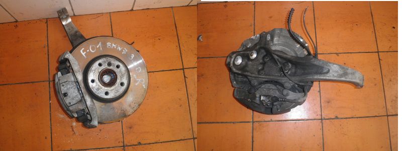 фото №1, Поворотный кулак правая bmw-7 f01 3,0d