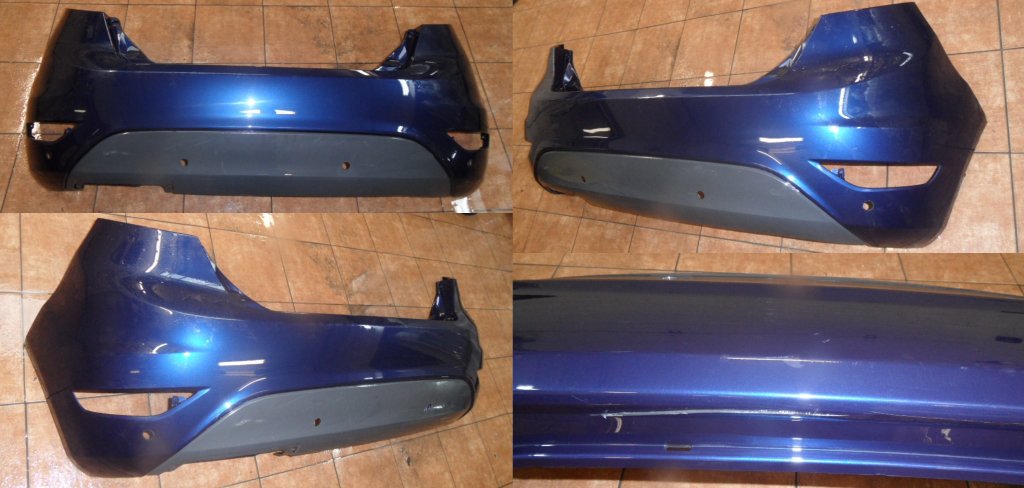 фото №1, Ford fiesta ja8 mk7 бампер задний kol 7187 c307