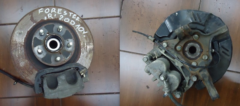 фото №1, Поворотний кулак права subaru forester 2.0d 2010-