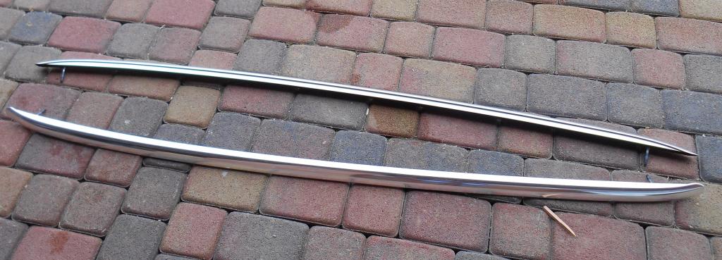 Купить Audi a4 8k9 рейлинги кровельные хромированные хром