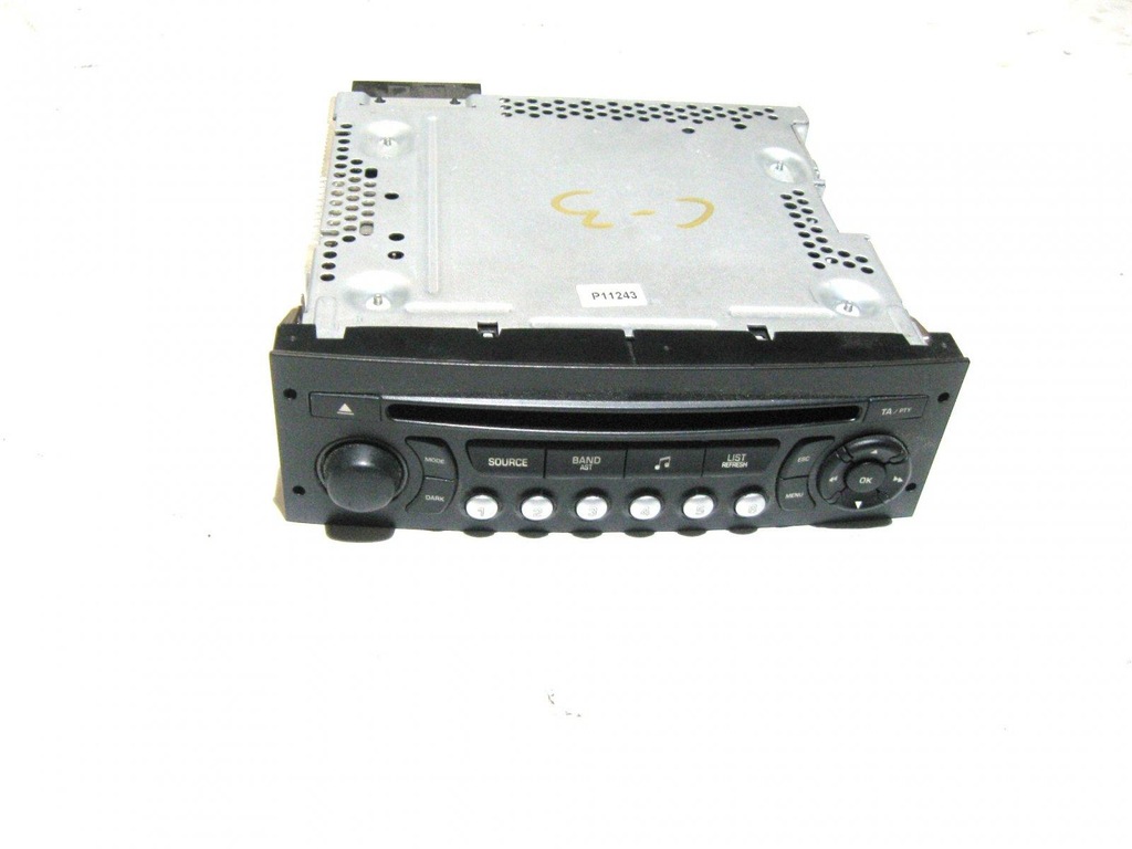 фото №1, Citroen c3 lift радио cd 96750215xt