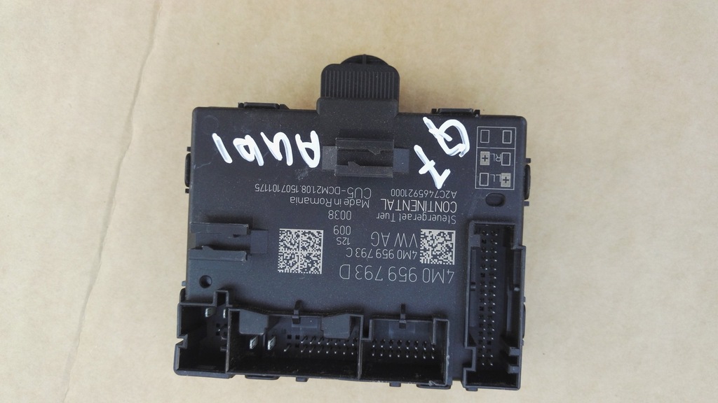 фото №2, Audi q7 4m 16 r модуль блок керування двері 4m0959793d