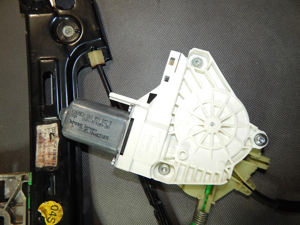 фото №4, Audi a7 4g механизм стекло левый задняя 4g8839461