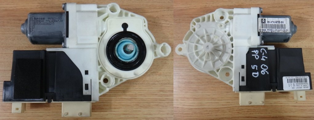 фото №1, Citroen c4 06 r моторчик стекло правый перед