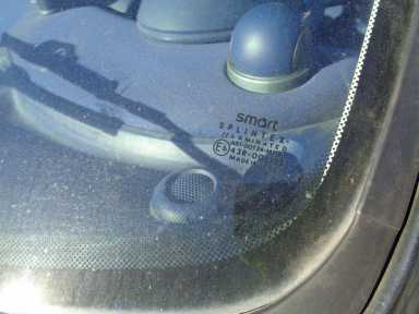 фото №11, Стекло лобовое перед передняя smart 450 fortwo i