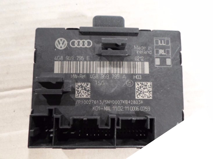 фото №1, Audi a6 a7 блок керування двері p. задня 4g8959795e