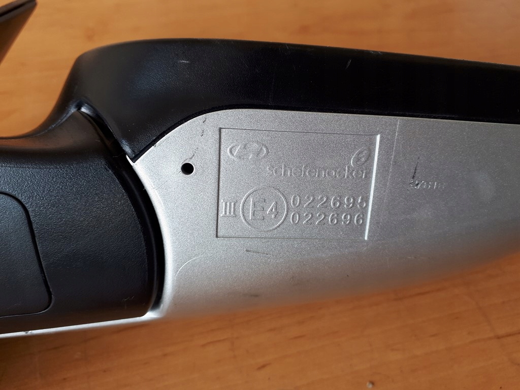 фото №5, Дзеркало праве hyundai i30 механічний ручні 07-11